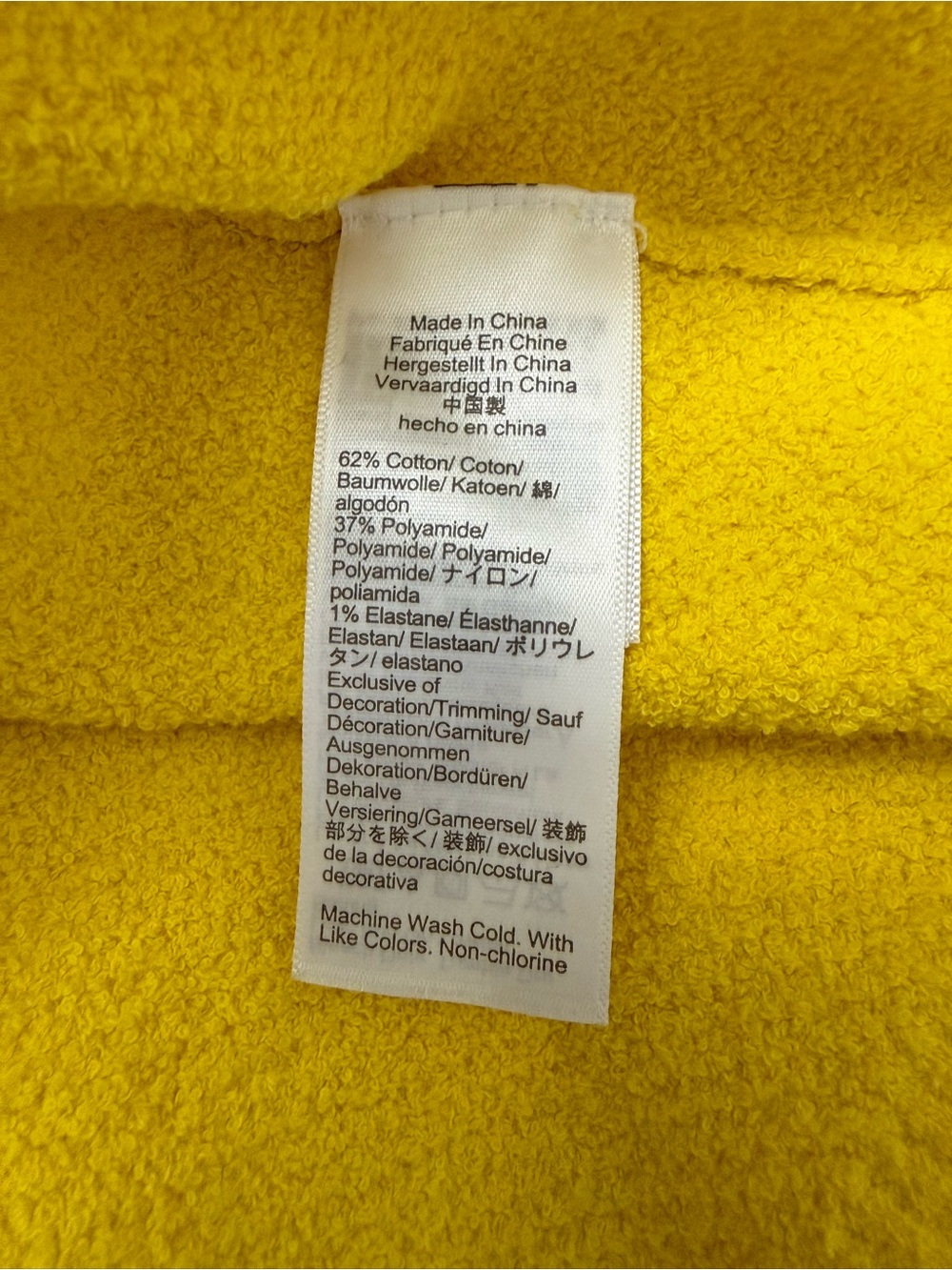 J.Crew Yellow Textured Lady Jacket Cardigan Gold Button Sweater XS - Picture 9 of 9